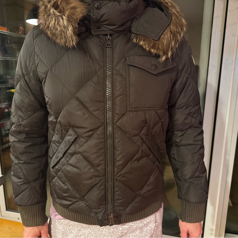 MONCLER

Down Filled Puffer Jacket W/ Fur Trim
